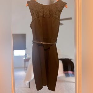 Short black conservative dress